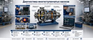 Диагностика многоступенчатых насосов